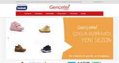 Desktop Screenshot of gencellerayakkabi.com